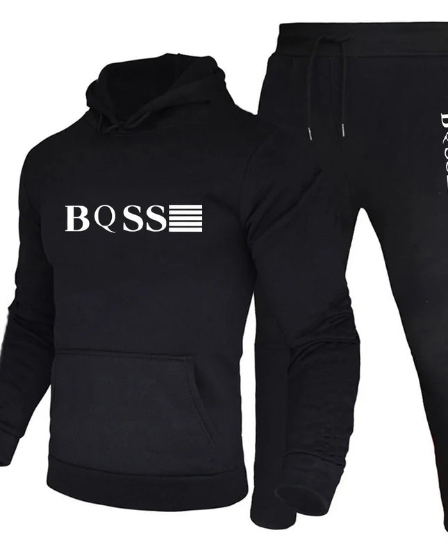 Men's Sports Suits Fashion Tracksuit Women Hoodies + Pants Two Pieces Sets Running Casual Sweatshirts Sweatpants Men's Clothing