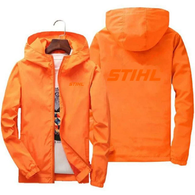 2025 Spring and Autumn New Men's Jacket Simple Solid Color Baseball Collar Zipper Windbreaker Jacket Cycling Jacket