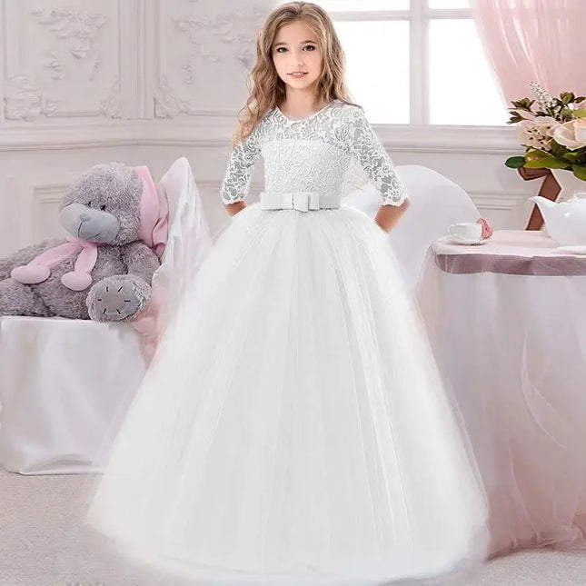 Children Princess Girls Party Wear Kids Christmas Dress Girl's Birthday Dress Baby Girl Wedding Banquet Clothes 3-14 years