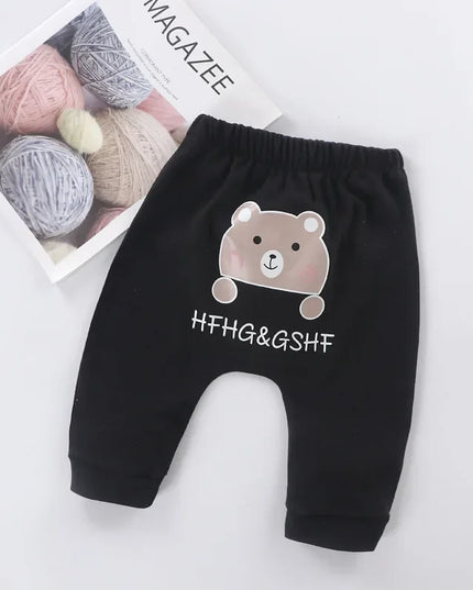 0-2 Years Cotton Baby Pants Spring Autumn Leisure Harem Trousers Baby Boys Girls Big PP Pant Dropshipping