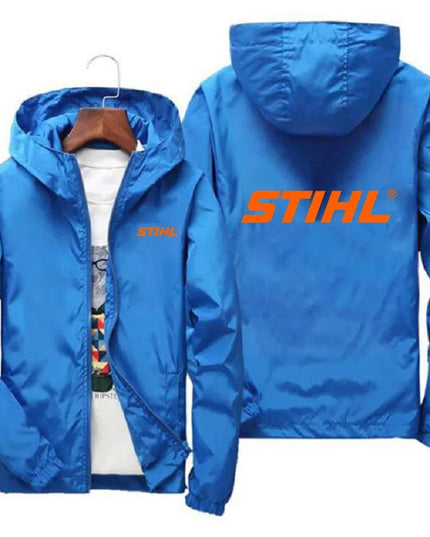 2025 Spring and Autumn New Men's Jacket Simple Solid Color Baseball Collar Zipper Windbreaker Jacket Cycling Jacket